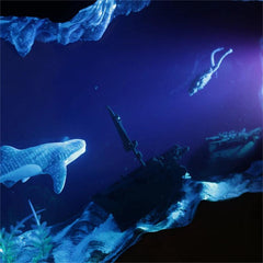 Whale Shark Night Light, Perfect Gift For Diving Enthusiasts, Table Lamp For Unique Home( Best Gift 🎁 )