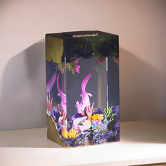 Axolotl Resin Lamp Handmade Night Light for Bedside
