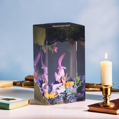 Axolotl Resin Lamp Handmade Night Light for Bedside