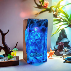 Octopus & Sea Monster Resin Lamp Cool Night Light for Gaming Room